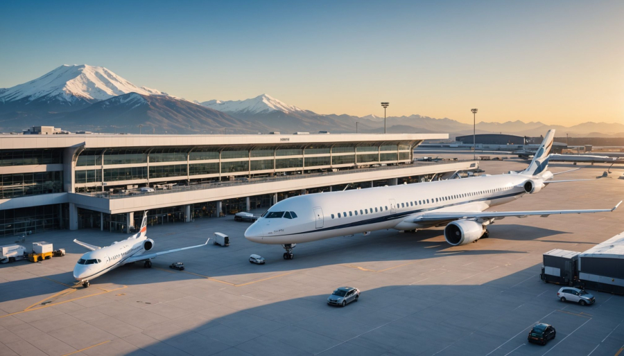 Airport connections linking geneva to alpine destinations